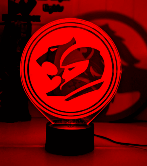 Holden HSV V8 Racing Super Cars Logo 3D LED Night Light Lamp - KustomboxNight Lights & Ambient LightingKustomboxStandard Size