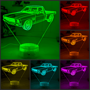Holden One Tonner HQ 1974 UTE LED sign light with bold 3D appearance and energy-efficient LED base.