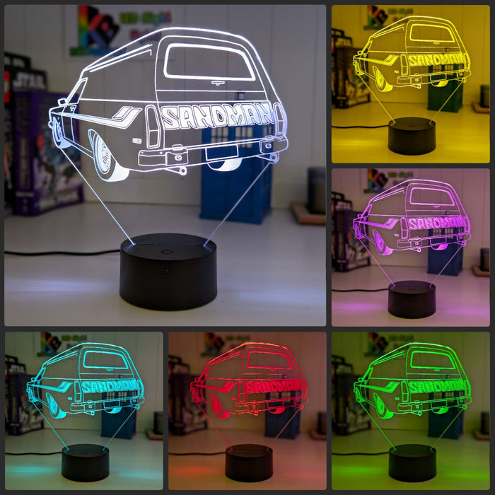 Holden Sandman Panel Van Classic 3D LED Night Light Lamp - KustomboxNight Lights & Ambient LightingKustomboxStandard Size