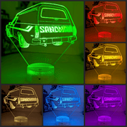 Holden Sandman Panel Van HQ Holden logo collector LED night light with engraved acrylic design and vivid colour illumination.