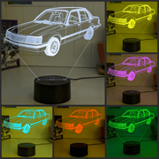 Holden VH Commodore SL/E Custom Name 3D LED Night Light Lamp 16 Colour Remote - KustomboxNight Lights & Ambient LightingKustomboxStandard Size - No Name