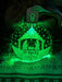 Holy Night Manger Christmas Bauble 3d LED Night Light Decoration - KustomboxNight Lights & Ambient LightingKustomboxBauble - Standard Size