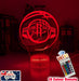 Houston Rockets Basketball Team 3D LED Night Light Lamp - KustomboxNight Lights & Ambient LightingKustomboxStandard Size