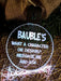 HSV Holden Logo Personalised Bauble Decoration 3D Light Ups - KustomboxNight Lights & Ambient LightingKustomboxBauble - Standard Size