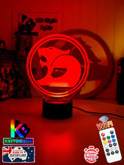 HSV Holden Racing V8 Super Cars Logo 3D LED Night Light Lamp - KustomboxNight Lights & Ambient LightingKustomboxStandard Size