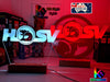 HSV Holden Racing V8 Super Cars Logo 3D LED Night Light Lamp - KustomboxNight Lights & Ambient LightingKustomboxStandard Size
