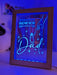 I Love You Dad Personalised Quote Timber Frame USB 3D LED Night Light Lamp - KustomboxNight Lights & Ambient LightingKustomboxTimber Frame Light - $34.99