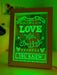 In Love With You Personalised Message Quote Timber Frame USB 3D LED Night Light Lamp - KustomboxNight Lights & Ambient LightingKustomboxTimber Frame Light - $34.99