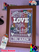 In Love With You Personalised Message Quote Timber Frame USB 3D LED Night Light Lamp - KustomboxNight Lights & Ambient LightingKustomboxTimber Frame Light - $34.99