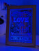 In Love With You Personalised Message Quote Timber Frame USB 3D LED Night Light Lamp - KustomboxNight Lights & Ambient LightingKustomboxTimber Frame Light - $34.99
