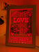 In Love With You Personalised Message Quote Timber Frame USB 3D LED Night Light Lamp - KustomboxNight Lights & Ambient LightingKustomboxTimber Frame Light - $34.99