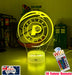 Indiana Pacers Basketball Team 3D LED Night Light Lamp - KustomboxNight Lights & Ambient LightingKustomboxStandard Size