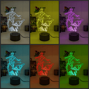 IRON MAN & SPIDERMAN 3D LED Night Light Lamp - KustomboxNight Lights & Ambient LightingKustomboxStandard Size