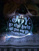 Joy to the Lord Christmas Bauble 3d LED Night Light Decoration - KustomboxNight Lights & Ambient LightingKustomboxBauble - Standard Size