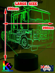 Kenworth K100 Semi Truck 3D LED Night Light Lamp - KustomboxNight Lights & Ambient LightingKustomboxStandard Size