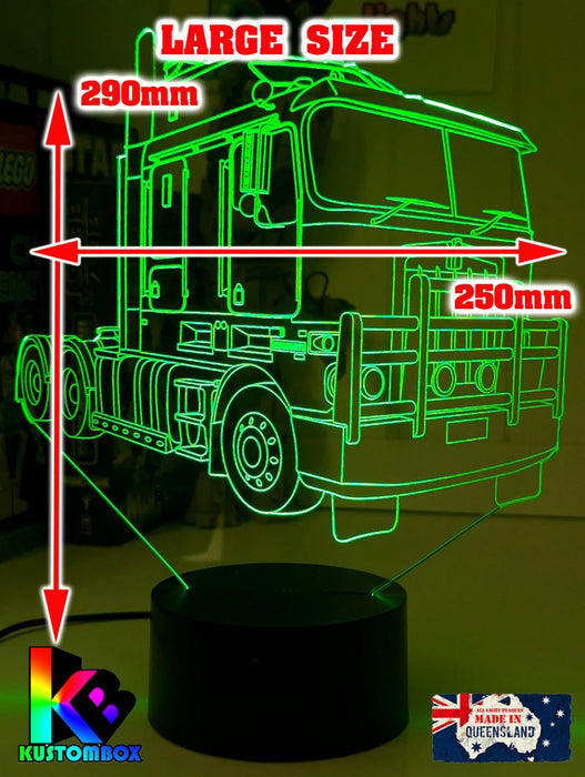 Kenworth K100 Semi Truck 3D LED Night Light Lamp - KustomboxNight Lights & Ambient LightingKustomboxStandard Size