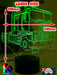 Kenworth K100 Semi Truck 3D LED Night Light Lamp - KustomboxNight Lights & Ambient LightingKustomboxStandard Size