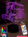 Kenworth K100 Semi Truck 3D LED Night Light Lamp - KustomboxNight Lights & Ambient LightingKustomboxStandard Size