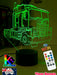 Kenworth K100 Semi Truck 3D LED Night Light Lamp - KustomboxNight Lights & Ambient LightingKustomboxStandard Size
