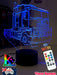 Kenworth K100 Semi Truck 3D LED Night Light Lamp - KustomboxNight Lights & Ambient LightingKustomboxStandard Size