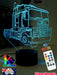 Kenworth K100 Semi Truck 3D LED Night Light Lamp - KustomboxNight Lights & Ambient LightingKustomboxStandard Size