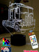 Kenworth K100 Semi Truck 3D LED Night Light Lamp - KustomboxNight Lights & Ambient LightingKustomboxStandard Size