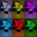 Kenworth Semi Truck C509 3D LED Night Light Lamp - KustomboxNight Lights & Ambient LightingKustomboxStandard Size