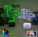 Kenworth Semi Truck C509 3D LED Night Light Lamp - KustomboxNight Lights & Ambient LightingKustomboxStandard Size