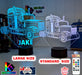 Kenworth Semi Truck C509 3D LED Night Light Lamp - KustomboxNight Lights & Ambient LightingKustomboxStandard Size