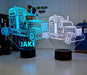 Kenworth Semi Truck C509 3D LED Night Light Lamp - KustomboxNight Lights & Ambient LightingKustomboxStandard Size