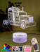 Kenworth Semi Truck C509 3D LED Night Light Lamp - KustomboxNight Lights & Ambient LightingKustomboxStandard Size