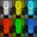 Kenworth Semi Truck Logo 3D LED Night Light Lamp - KustomboxNight Lights & Ambient LightingKustomboxStandard Size