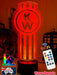 Kenworth Semi Truck Logo 3D LED Night Light Lamp - KustomboxNight Lights & Ambient LightingKustomboxStandard Size