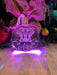 Labrador Retriever Dog Personalised Name Christmas Light Bauble Decoration - KustomboxNight Lights & Ambient LightingKustomboxBauble - Standard Size