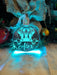 Labrador Retriever Dog Personalised Name Christmas Light Bauble Decoration - KustomboxNight Lights & Ambient LightingKustomboxBauble - Standard Size