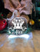 Labrador Retriever Dog Personalised Name Christmas Light Bauble Decoration - KustomboxNight Lights & Ambient LightingKustomboxBauble - Standard Size