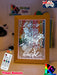 Life is beautiful Butterflys Motivational Quote Timber Frame USB 3D LED Night Light Lamp - KustomboxNight Lights & Ambient LightingKustomboxTimber Frame Light