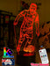 Lionel Messi Argentine Footballer Player 3D LED Night Light - KustomboxNight Lights & Ambient LightingKustomboxStandardWhite Crack Base