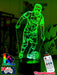 Lionel Messi Argentine Footballer Player 3D LED Night Light - KustomboxNight Lights & Ambient LightingKustomboxStandardWhite Crack Base