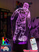 Lionel Messi Argentine Footballer Player 3D LED Night Light - KustomboxNight Lights & Ambient LightingKustomboxStandardWhite Crack Base