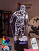 Lionel Messi Argentine Footballer Player 3D LED Night Light - KustomboxNight Lights & Ambient LightingKustomboxStandardWhite Crack Base