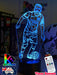 Lionel Messi Argentine Footballer Player 3D LED Night Light - KustomboxNight Lights & Ambient LightingKustomboxStandardWhite Crack Base