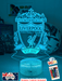 LIVERPOOL Football Soccer Club 3D LED Night Light Lamp - KustomboxNight Lights & Ambient LightingKustomboxStandard Size