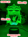LIVERPOOL Football Soccer Club 3D LED Night Light Lamp - KustomboxNight Lights & Ambient LightingKustomboxStandard Size