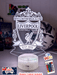 LIVERPOOL Football Soccer Club 3D LED Night Light Lamp - KustomboxNight Lights & Ambient LightingKustomboxStandard Size