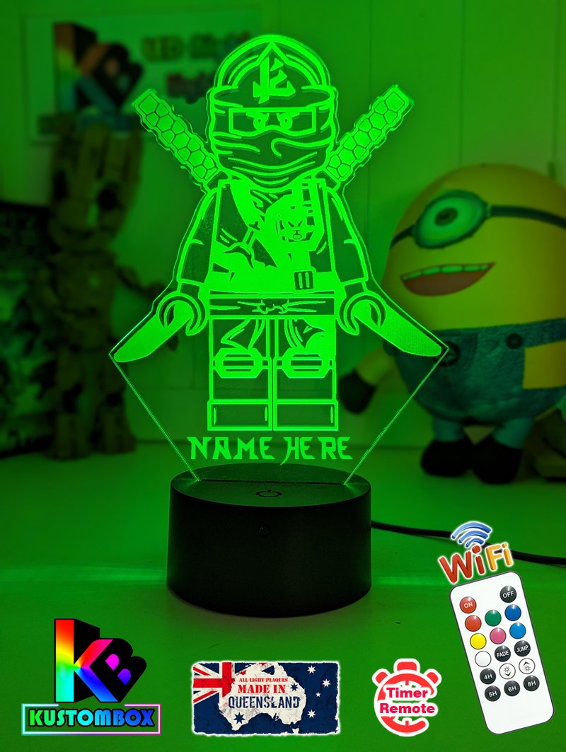 Cartoon Character Personalised 3D LED Night Light Lamps