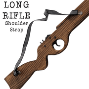 Long Rifle Shotgun Gun Wooden Rubber Band Gun Handmade Wooden Toy - KustomboxToys & GamesKustomboxLong Barrel Rifle x 1 pc