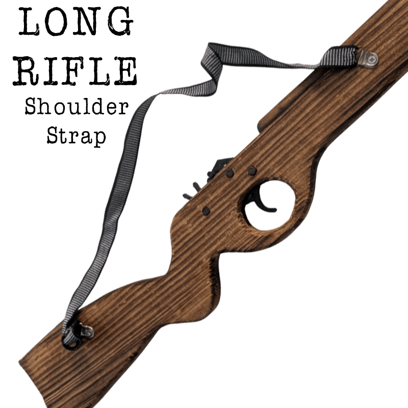 Long Rifle Shotgun Gun Wooden Rubber Band Gun Handmade Wooden Toy - KustomboxToys & GamesKustomboxLong Barrel Rifle x 1 pc