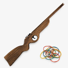 Long Rifle Wooden Rubber Band Toy Classic Timber Toy Gun - KustomboxToys & GamesKustombox1 x Long Rifle