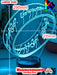 Lord of the Rings My Precious Ring 3D LED Night Light Lamp - KustomboxNight Lights & Ambient LightingKustomboxStandard Size